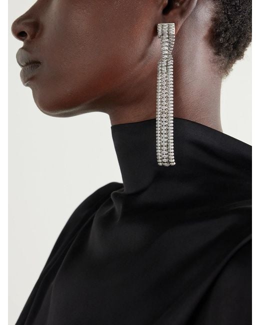 Isabel Marant Natural Cara-Tone Crystal-Embellished Earrings
