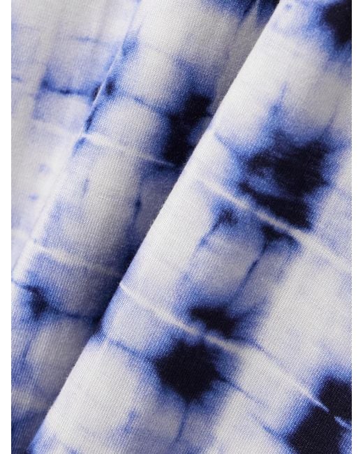 Proenza Schouler Blue Parson Tie-Dyed Jersey T-Shirt