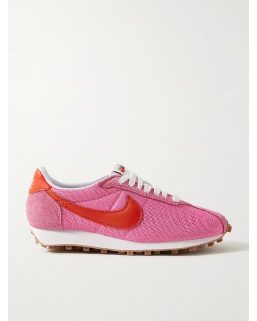 Baskets En Résille À Finitions En Cuir Et En Daim Brossé Ld-1000 Nike en coloris Pink