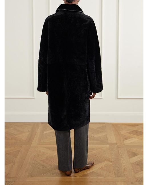 Joseph Black Caspian Shearling Coat
