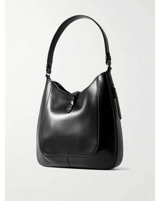 Isabel Marant Black Altay Schultertasche Aus Leder