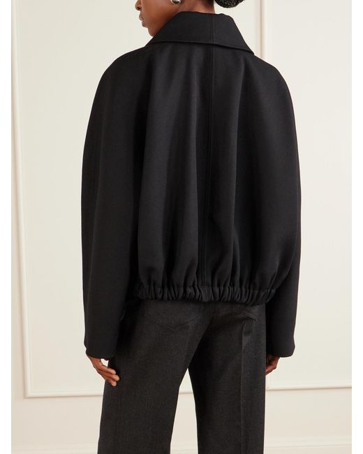 Victoria Beckham Black Arden Wool Jacket