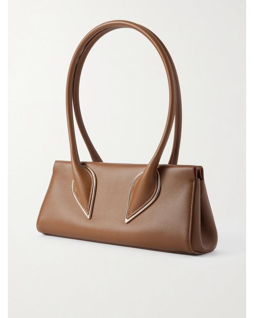 Christian Louboutin Brown Venus Schultertasche Aus Leder