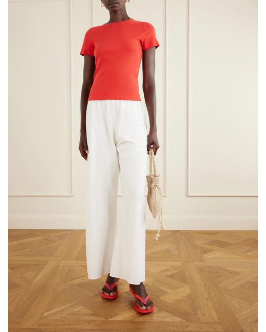 Polo Ralph Lauren Red Logo-Printed Tpu Sandals