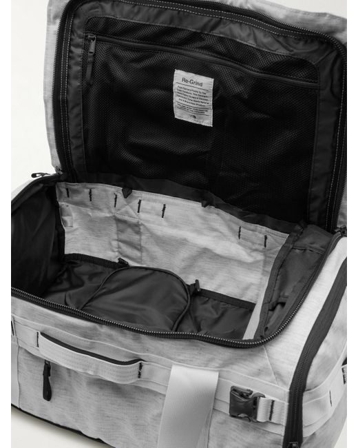 The North Face Gray Base Camp Voyager 42L Bowlingtasche Aus Recyceltem Re-Grind-Ripstop