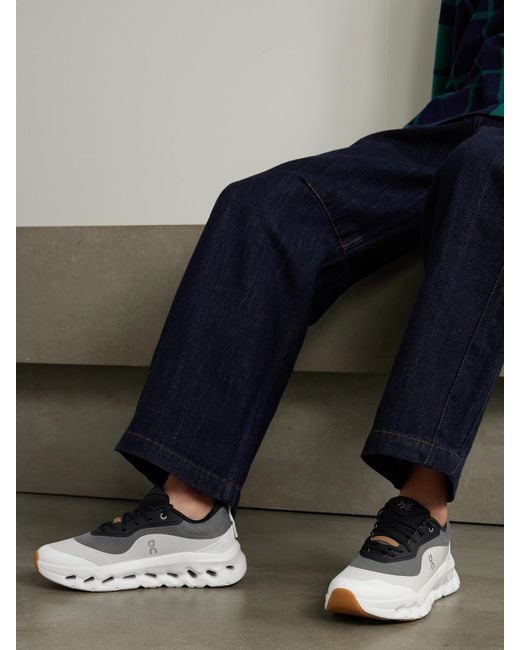 Baskets En Mailles Recyclées Stretch Cloudtilt 2.0 X On Loewe en coloris Gray