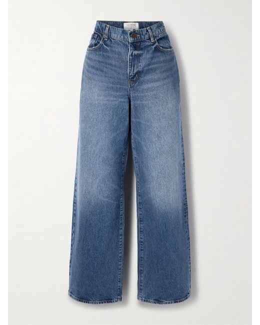 Jean Large Taille Haute Isadora La Ligne en coloris Blue