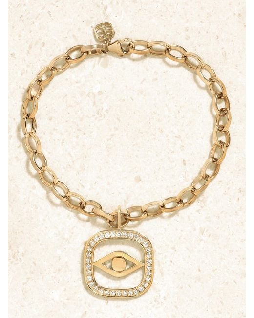Sydney Evan Natural 14-Karat Diamond Bracelet