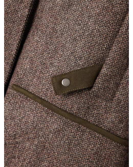 James Purdey & Sons Brown Wool-Tweed Jacket