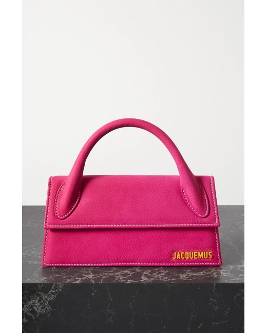Jacquemus, Le Chiquito Long Leather Tote, Pink, One size