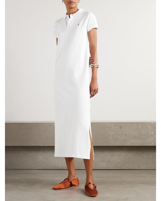 white christmas dresses Polo Ralph Lauren Cotton Maxi Dress