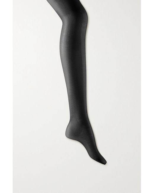 Wolford Satin Touch 20 Denier Tights in Black | Lyst
