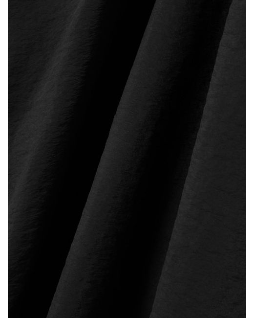 Rohe Black Maxikleid Aus Crêpe Aus Einer Seidenmischung Mit Freier Rückenpartie Und Raffungen