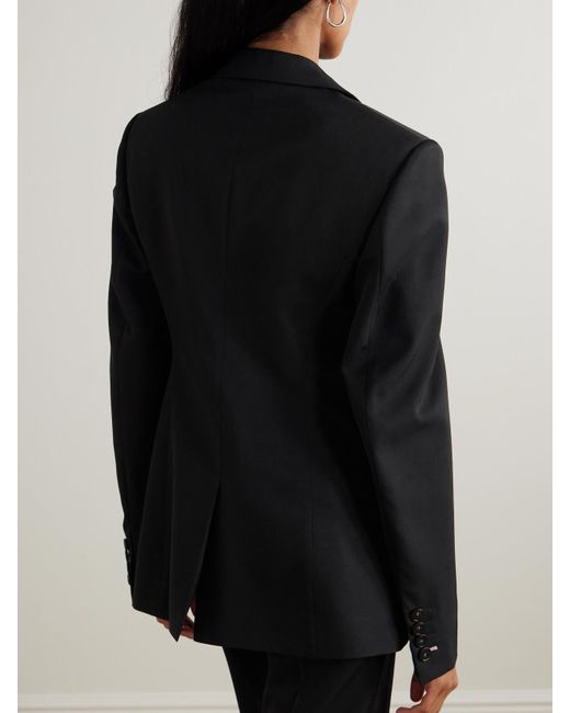 Stella McCartney Black Twill Blazer