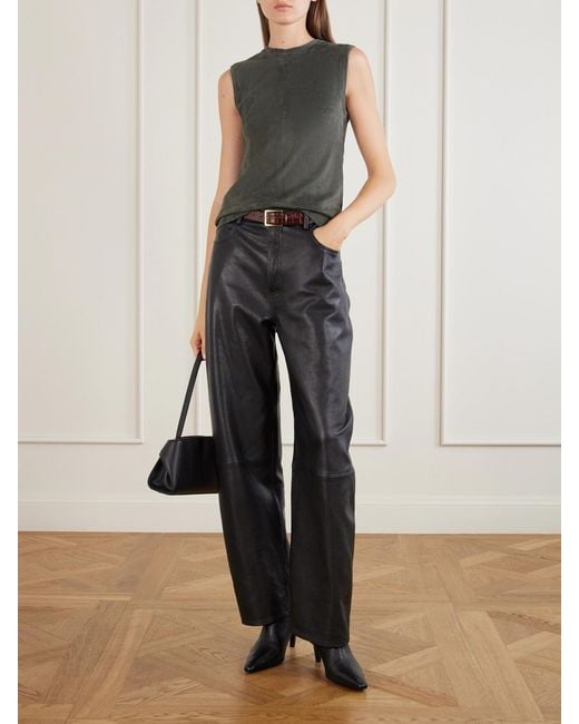 Stouls Gray Miuccia Suede Tank