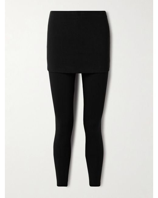 The Park Black Joy Pyratex Power 3 Skirted Leggings