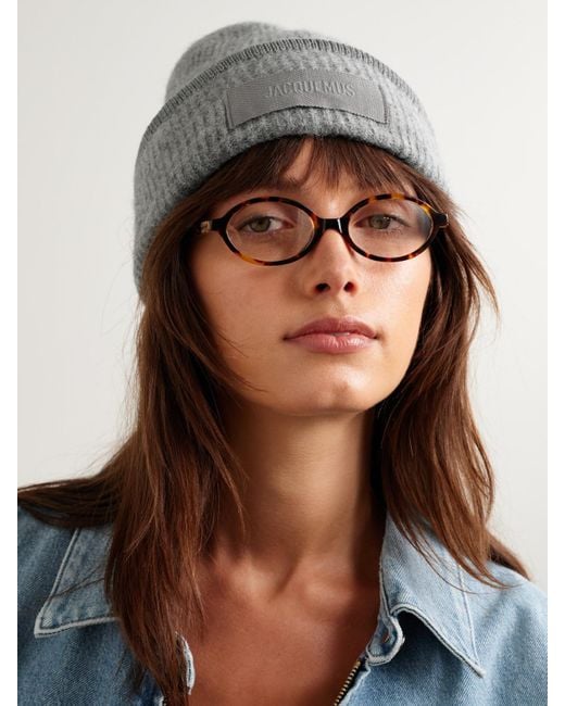 Jacquemus Gray Beanies for men