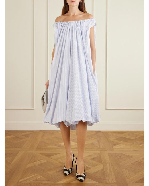 Jacquemus White The Lavande Midi Dress