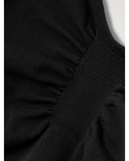 SKIMS Seamless Sculpt Long Sleeve Thong Bodysuit - Onyx
