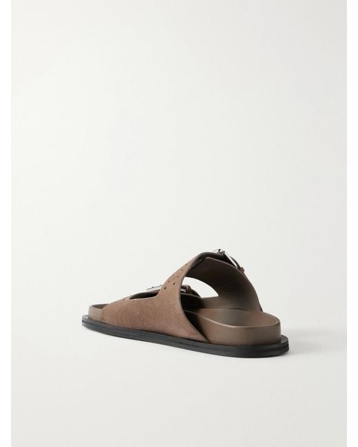 A.Emery Brown Leon Suede Sandals