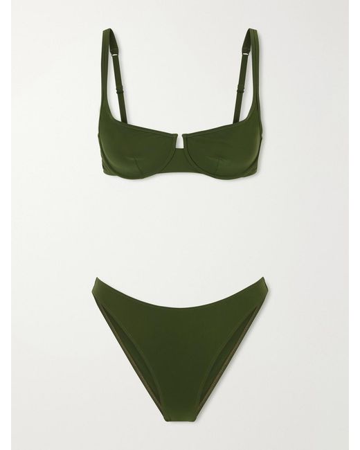 Lido Green Cinquantasei Underwired Bikini