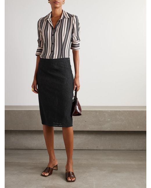 Stella McCartney Black Rock Aus Stretch-Spitze