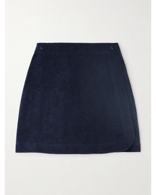 Eres Blue Spa Mini-Wickelrock Aus Baumwollfrottee