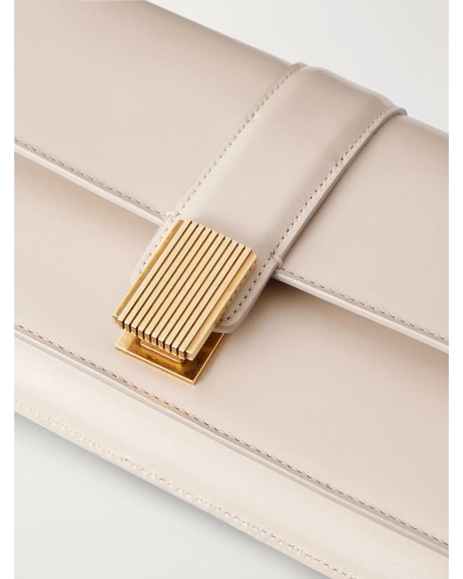 Khaite Natural Blake Leather Clutch