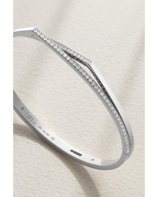 Repossi Natural Antifer 18-Karat Diamond Bracelet