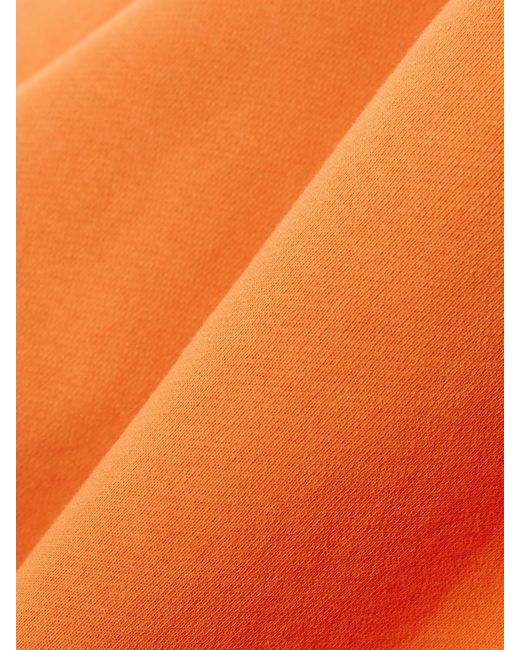 Jamie Haller Orange The Daily Cotton-Terry Sweatshirt