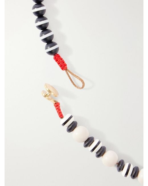 Roxanne Assoulin Multicolor The Salt And Pepper Set Of Two Beaded Bracelets