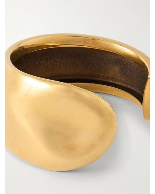Khaite Natural Keefe-Plated Bracelet