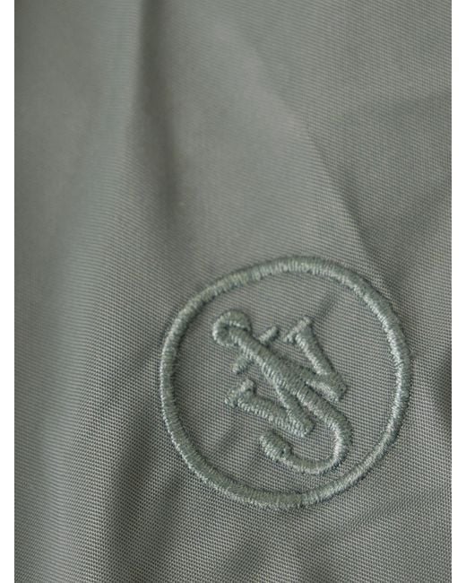 J.W. Anderson Gray Shell Wide-Leg Pants
