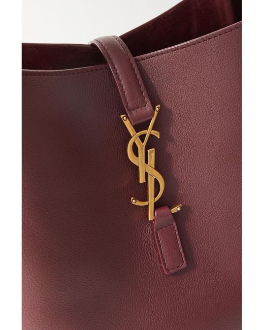 Saint Laurent Red Le 5 À 7 Supple Small Leather Shoulder Bag