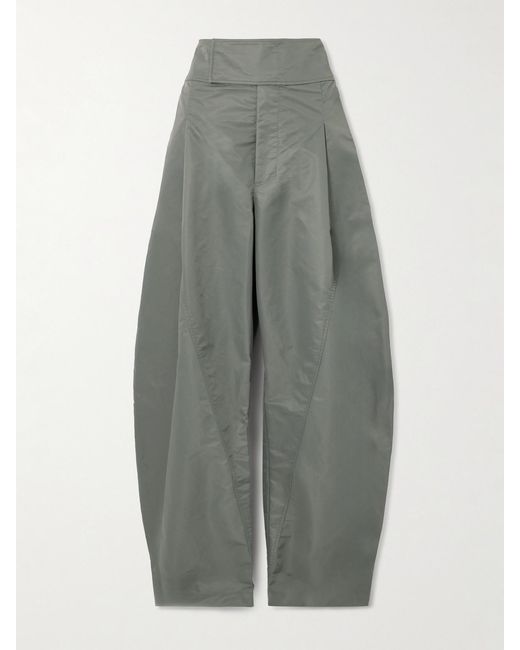 J.W. Anderson Gray Shell Wide-Leg Pants