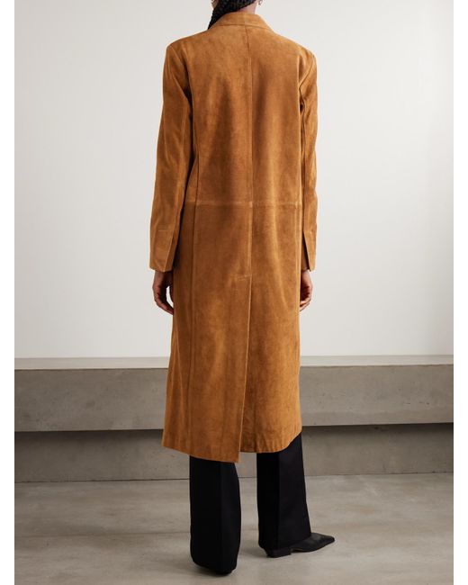 Arma Brown Alissa Suede Coat