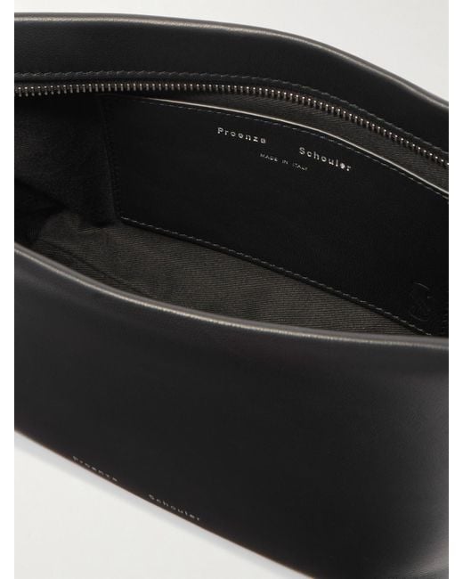 Proenza Schouler Black Bond Schultertasche Aus Leder