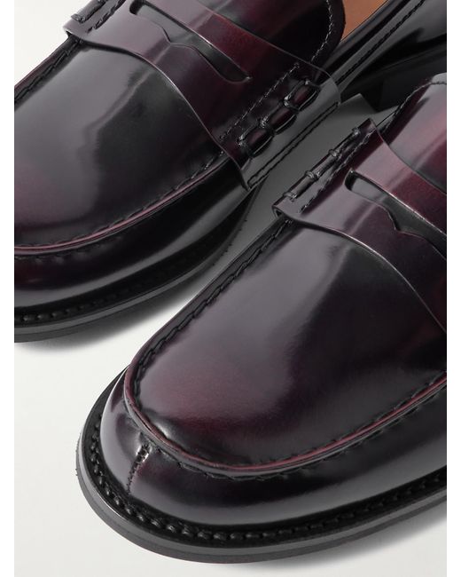 Church's Black Pembrey W Leather Loafers