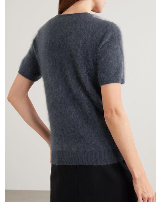 arch4 Blue Abel Pullover Aus Gebürstetem Biokaschmir Mit Argyle-Muster