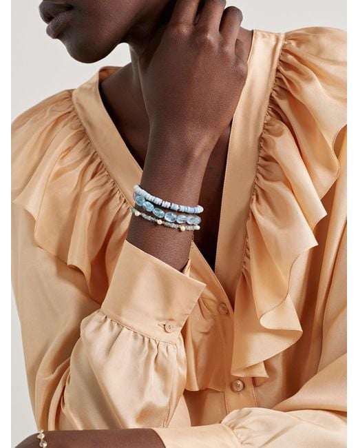 JIA JIA Blue Arizona Candy Aquamarine Bracelet