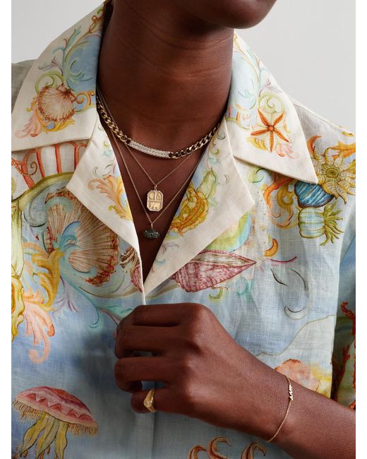 Sydney Evan Natural Icon 14-Karat Diamond Necklace