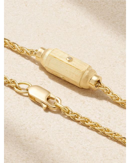 Marie Lichtenberg Natural Micro Coco 18-Karat Diamond Bracelet