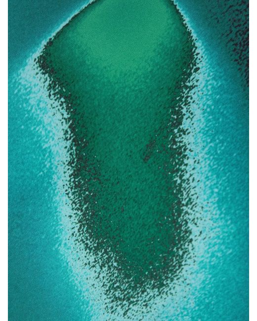 Aztech Mountain Green Next To Skin Printed Stretch-Jersey Turtleneck Base Layer