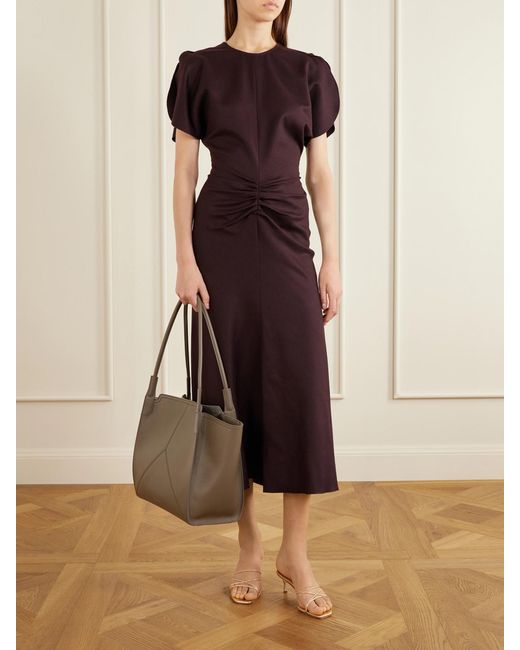 Victoria Beckham Natural The Victoria Soft Leather Tote