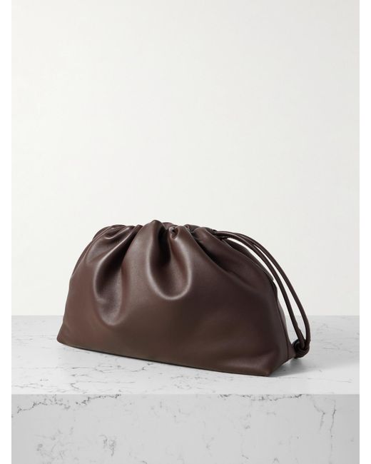 Loewe Brown Flamenco Large Leather Shoulder Bag