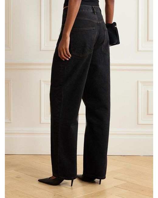 Wardrobe NYC Black Low-Rise Boyfriend Jeans