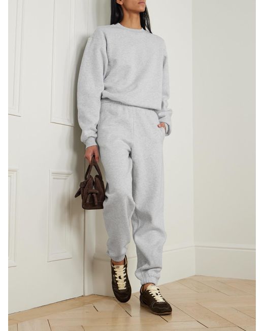 Skims White Classic Joggers