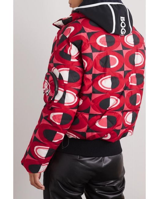 Bogner Red Elani Down Ski Jacket