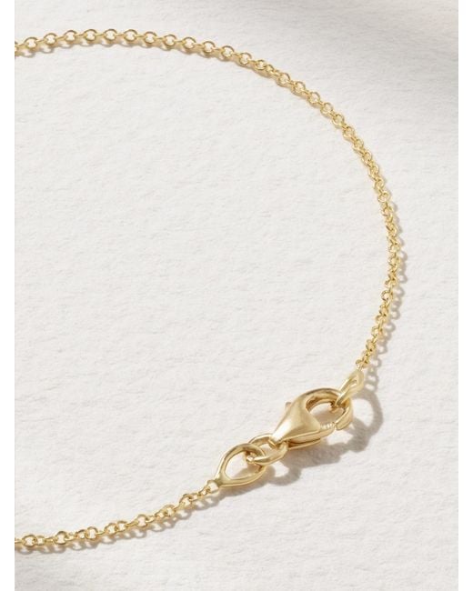Jennifer Meyer Natural Mini Wishbone 18-Karat Bracelet