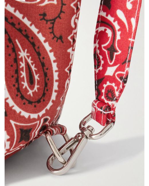 Call it By Your Name Sac Seau Printed Cotton Tote in Red | Lyst